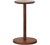 Supports De Fleurs en Bois Massif à 2 Niveaux Intérieur Meuble De Rangement Utilitaire Polyvalent D’intérieur Extérieur Grand Coin Plante Présentoir Fleurs CR, Walnut Color, 900mm
