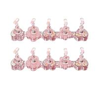 Supports De Formation À Assemblage Rapide 2 Pièces Unités ABS Pour Pratique Créative Expositions En Salon Pratique Des Ongles En Forme Fleur