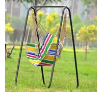 Supports de hamac, support de chaise en forme de A, forte capacité de charge, support anti-déformation, grande balançoire suspendue en acier robuste pour intérieur ou extérieur, chambre à coucher