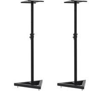 Supports de haut parleur de moniteur de studio 2 pcs Noir Acier G