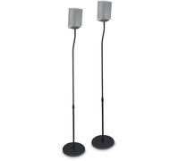 Supports de Haut-Parleur - HAMA - Lot de 2 - Réglables en Hauteur - Noir - Pour Mini Haut-parleurs