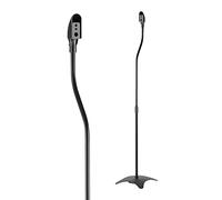 Supports de Haut-Parleur - Paire de Pieds de Haut-Parleur universels - Réglables - Gestion des câbles intégrée - Convient pour Panasonic, Polk, Bose, JBL, Sony et Beaucoup d'autres - Noir