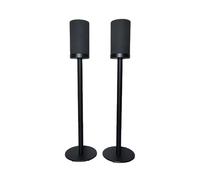 Supports de haut-parleur pour Sony SA-RS5 - Supports de sol en alliage d'aluminium avec gestion des câbles cachés, supports de haut-parleurs noirs pour système de son surround domestique