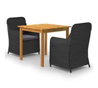 Supports de haut-parleurs 2 pcs noir/argenté 3 piliers