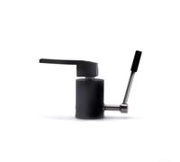 Supports de levage en métal pour tourne-disques vinyles compatibles avec Pro Ject E1 Bt - Garantit une manipulation protectrice pour éviter les rayures des disques (noir)