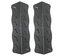 Supports de lit de jardin surélevés robustes, conçus pour un assemblage de lits de 50 à 24 cm, multifonctionnels pour le bricolage et les projets d'extérieur (2 pièces)