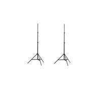 vidaXL Supports de lumière 2 pcs Hauteur 78-210 cm