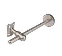 Supports de main courante d'escalier en acier inoxydable avec support mural réglable pour une installation flexible offrant un soutien sûr et une sécurité accrue avec base épaisse (A)