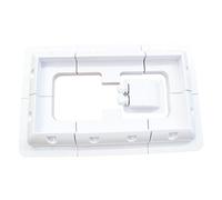 Supports de montage en ABS pour panneau solaire sans perçage pour cadre en bois, bateau, camping-car, caravane, support d'angle noir