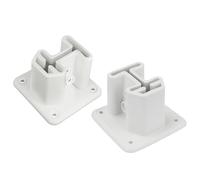 Supports de montage en résine pour échelle de piscine | Échelle de piscine pour stabilité, jardin, pelouse, terrasse, kayak, balustrade de mariage