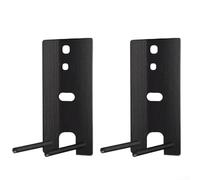 Supports de montage mural pour Bose Lifestyle 700/650, support de haut-parleur compact avec support mural en métal pour haut-parleurs, support d'étagère compact pour système audio (noir)