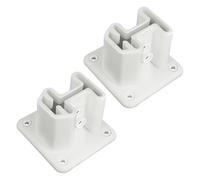 Supports De Montage Pour Échelle De Piscine - Bride De Pont Pour Échelle De Piscine - Support En Résine De Remplacement Pour La Stabilité De La Natation, Balustrade Robuste, Kayak, Sol, Jardin, Pelous