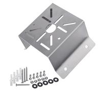 Supports de montage stables en acier inoxydable pour caméra - Vis antirouille pour installation de panneaux solaires LED - Supports muraux en acier inoxydable