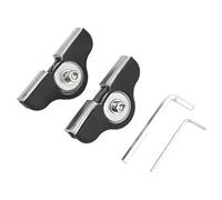 Supports de montage universels pour barre lumineuse LED en acier inoxydable, 2 pièces, sans perçage, antidérapant, antirouille, étanche, support de montage pour barre lumineuse de