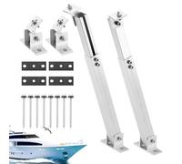 Supports de panneau solaire - Système de montage réglable de 100 cm, cadre en d'aluminium de qualité supérieure, revêtement résistant aux intempéries | Supports de montage inclinables