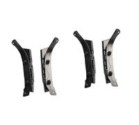 Supports de Pare-Chocs Avant Compatible Avec BMW Pour X5 E53 2003 2004 2005 20061 Paire De Barres De Protection De Pare-chocs Avant L Et R Guide De Support 51117116668-A67F