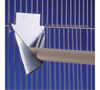 Supports de perchoir en métal Nobby Pet Argenté 12x12 cm