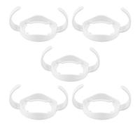 Supports de poignée de poignée de bouteille pour la bouteille en plastique normale de alimentation de bébé de norme de bouche d'Avent large de bouche, 5 chefs