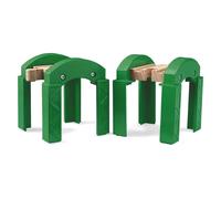 Supports de Pont Empilables Brio 33253 avec Rail Intégré pour Circuits de Train