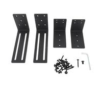 Supports de porte réglables, support de barre ouvert robuste pour Garage, sous-sol, grange, hangar, entrepôt, arrière-cour