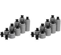 Supports de Rail avec Clip X 8 (Lot de 2)