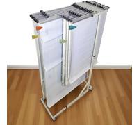 Supports de rangement avec crochets réglables pour organiser les dessins | Support de rangement réglable avec cintres et clips pour organiser des dessins d'ingénierie à la maison ou au bureau