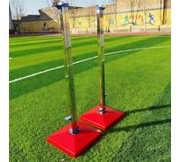 Supports de saut hauts, barre de piste portable de 3 à 2,3 m avec base antidérapante, échelle de précision pour l'école, l'athlétisme, l'entraînement et la compétition