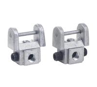Supports de Scie à Chantourner - 2 Pièces, Pinces Sans Broche, Support Supérieur/Inférieur, Kit de Conversion de Lame