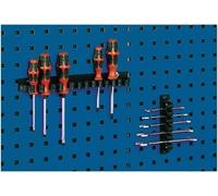 Bott Supports de serrage l. 150 mm nbre.attachements 5 p. panneaux perforés 3pce/sach Quantité:1