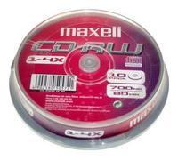 Supports de stockage MAXELL Pack de 10 CD-R 700 Mo