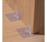 Supports de support de lit sans perçage et ancrages d'étagère avec design à 90 degrés pour une utilisation efficace de l'espace dans les zones restreintes (B)