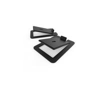 SUPPORTS DE TABLE S6 NOIR POUR ENCEINTES KANTO YU6 ET TUK OU ENCEINTES DE TAILLE ÉQUIVALENTE VENDUS À LA PAIRE