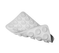 Supports De Téléphone À Ventouse en Silicone, Poignée Téléphone Collante Double Portable Face, Accessoires Mobiles Mains Libres Antidérapants pour Selfies, Vidéos, Chat Et Regards Films, Miroir