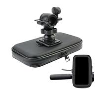Supports de téléphone portable pour vélos - Sac de téléphone étanche avec support de téléphone - Support rotatif pour téléphone portable pour guidon de vélo avec pochette étanche pour scooter