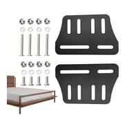 Supports de tête de lit | Quincaillerie 2 pièces | Supports de tête de lit pour sommier, pied de lit, matelas, mur, chambre à coucher, berceau