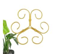 Supports de tige pour fleurs, support en fer réglable et réutilisable, anti-logement, anti-chute, treillis de jardin robustes pour jardin, serre extérieure