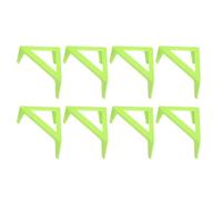 Supports de toile Mtlavishness pour la peinture fluide, 8 mini supports de toile, supports de toile en ABS rouge, supports de peinture portables pour artistes, étudiants, familles (Verte)