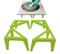 Supports de toile pour couler de la peinture, support de pieds en toile, support de coulée de toile, support de peinture pour peintre, support de planche à dessin artistique triangulaire pour