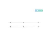 Supports de toitures en pente 2 paires pour 2 panneaux