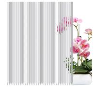 Supports de Transparents: poteaux de Jardin en métal, Supports de en Pot | Supports de vis en Acrylique Transparent, piquets Portables pour en métal Monstera, piquets fle