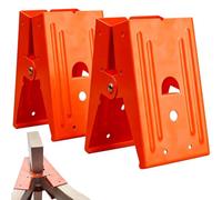 Supports de tréteau de sciage | 2 pièces de matériel de serrage en métal de 181,4 kg | Pinces de sciage | Pour travaux de construction, atelier, projets de bricolage, loisirs, table, garage, outillage