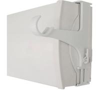 Supports de tringle sans perçage - FEBEST - Lot de 2 - Pour tringle Ø20-28 mm - Fixation sur coffre de volet roulant