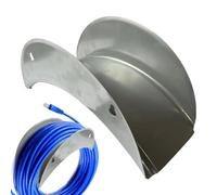 Supports de tuyau d'arrosage pour extérieur mural robuste et peu encombrant