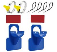 Supports de tuyau de piscine avec ruban adhésif et serre-câble pour piscine hors sol Support de tuyau d'eau Support de gestion de tuyau de piscine