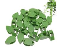 Supports de vigne pour plantes grimpantes, clips de fixation invisibles pour plantes grimpantes, 100 clips verts pour économiser de l'espace, jolis supports de plantes pour jardins, cours, maison