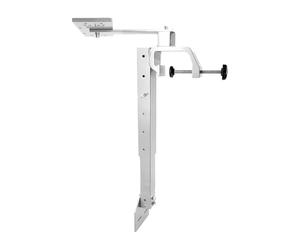 Supports d'écholind pour bateaux | Système extérieur télescopique rotatif à 360 degrés - Cadre de poignée d'écholone | pour bateaux en plein air, piste d'eau, plate-forme de pont arrière, console de