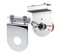 Supports D'Éclairage Pastèque Acier Inoxydable Réglable Robuste 2 Pièces