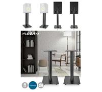 Supports D'enceintes Satellites haut-parleur Patins et Cônes pointus en acier intégrés