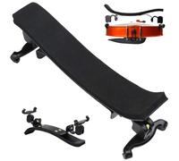 Supports d'épaule Repose-épaule pour violon pour tailles 4/4 et 3 Pieds pliables réglables en hauteur Coussin en mousse confortable Repose-menton pour violon pour enfants et adultes