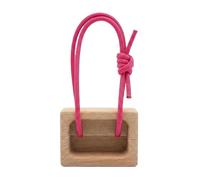 Supports d'escalade, design compact et portable, 10,5 cm, ensemble de touches en bois de hêtre, entraînement de force pour les doigts et les avant-bras, adaptabilité polyvalente, ou exercice de